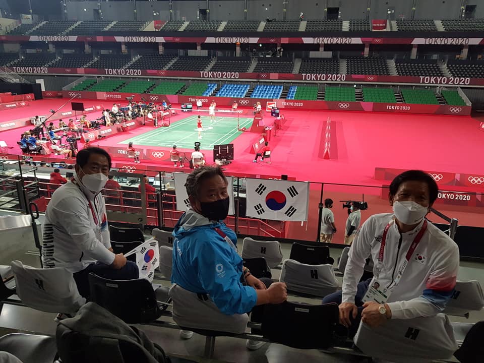 2020 도쿄 하계올림픽 김재무 지원단장 현장 사진 사진