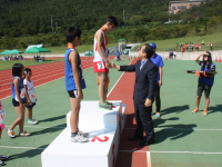 제23회 교육감기 학년별육상대회 및 94체전 도대표선수단 격려(펜싱) 